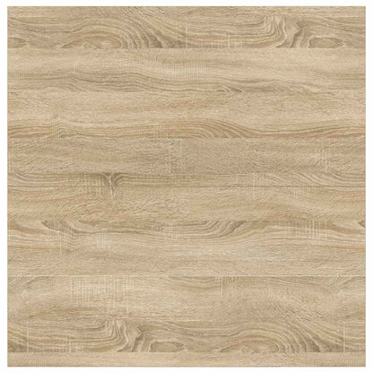 Coffee Table with Drawers Sonoma Oak 100x100x40 cm