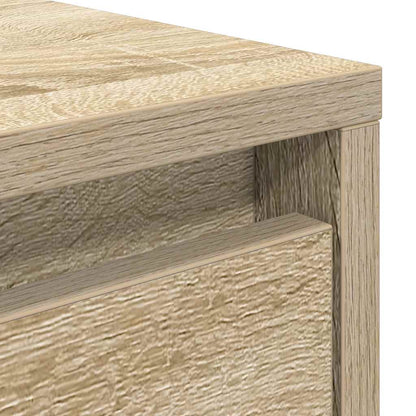Coffee Table with Drawers Sonoma Oak 70.5x70x40 cm