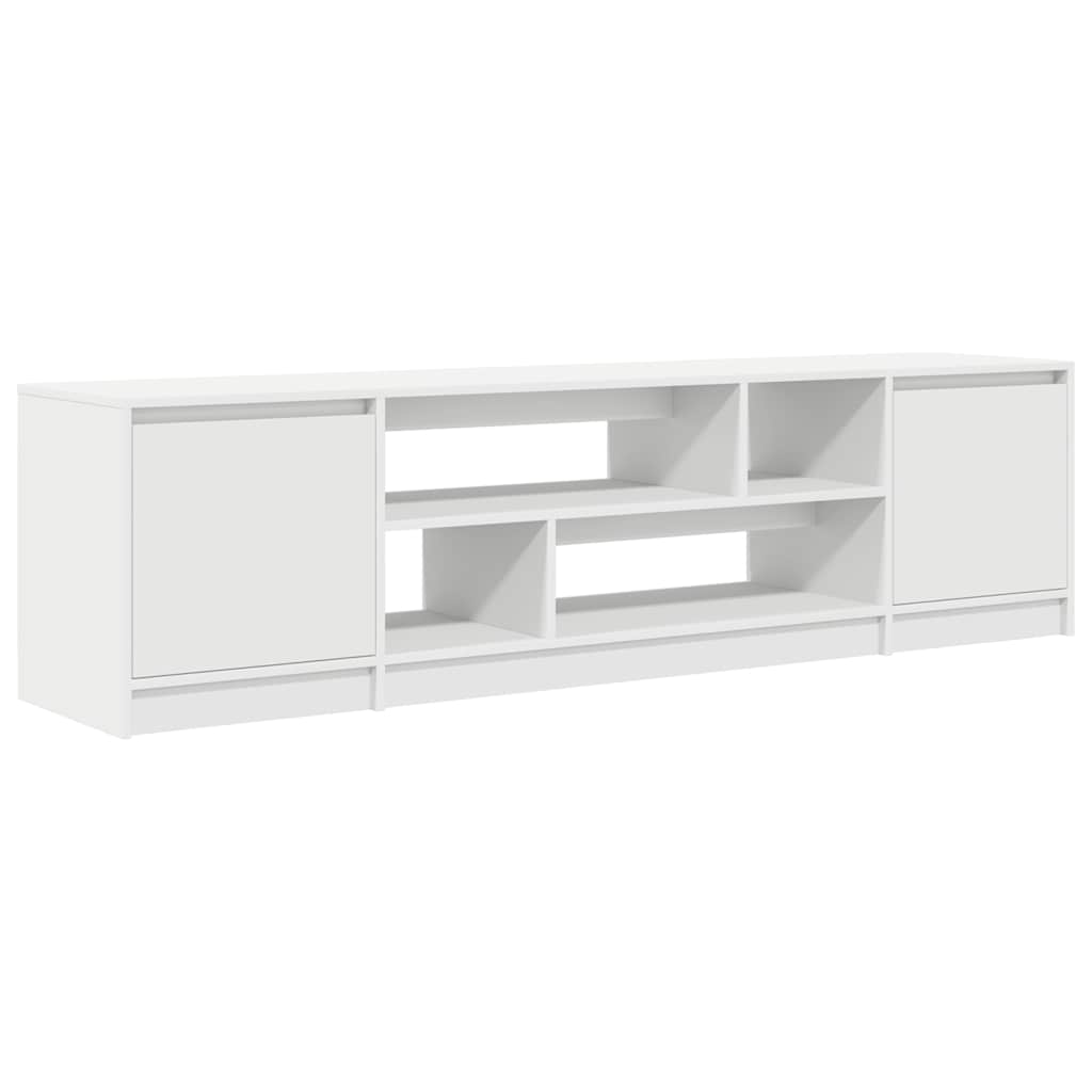 TV Cabinet | White | Engineered wood | Large | TV Cabinet | Rectangular