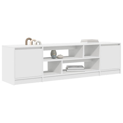 TV Cabinet | White | Engineered wood | Large | TV Cabinet | Rectangular