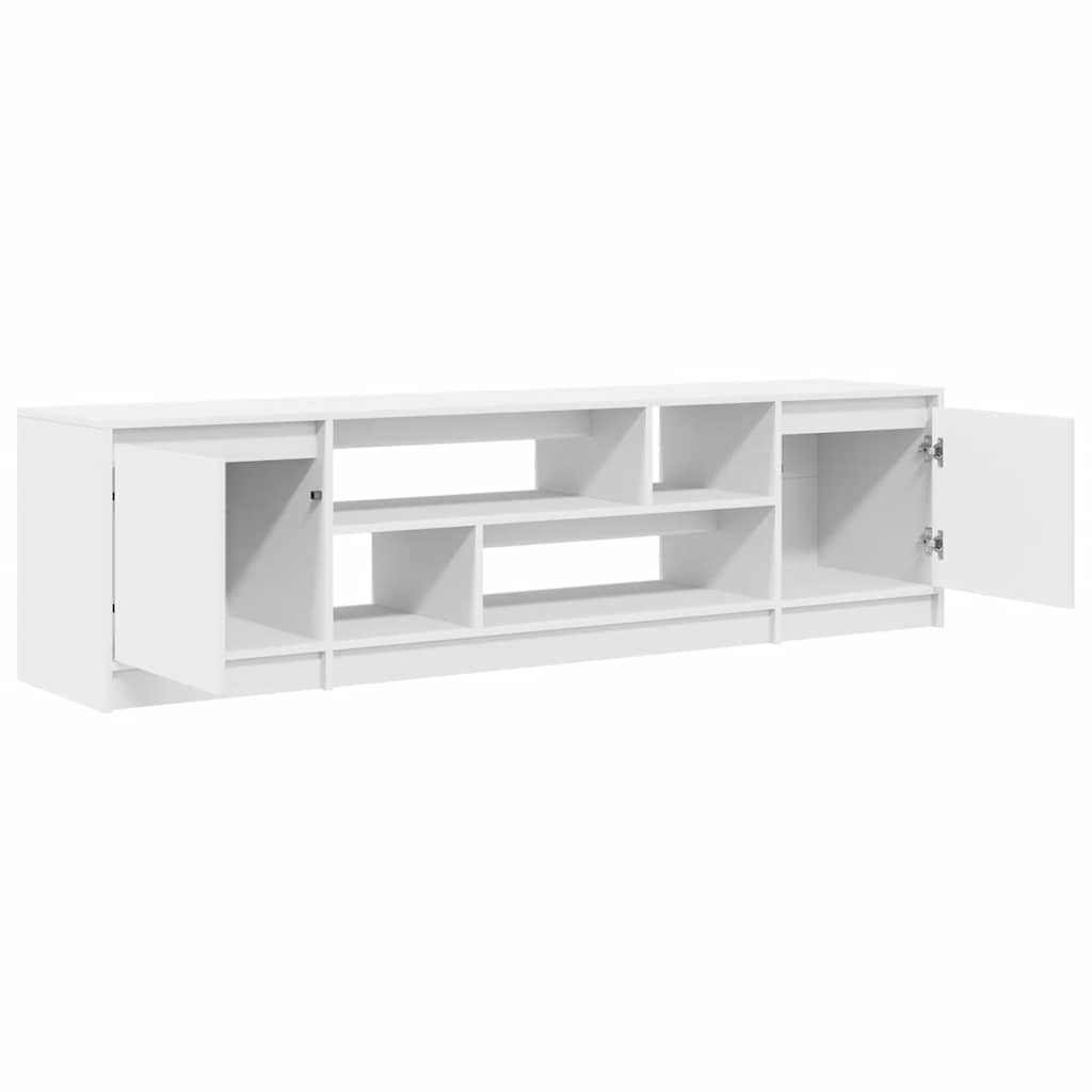 TV Cabinet | White | Engineered wood | Large | TV Cabinet | Rectangular