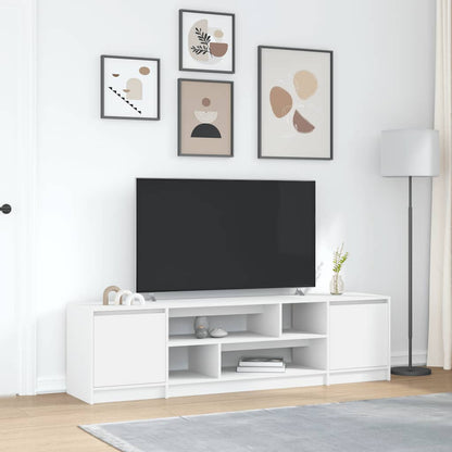 TV Cabinet | White | Engineered wood | Large | TV Cabinet | Rectangular