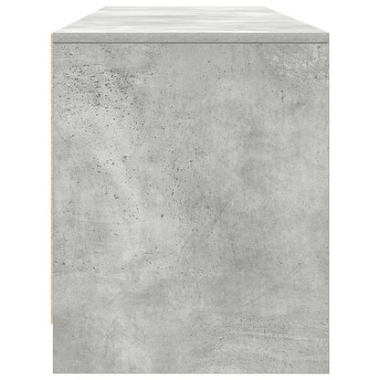 TV Cabinet Concrete Grey 188.5x41x50 cm Engineered Wood