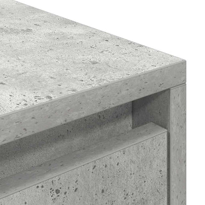 TV Cabinet Concrete Grey 188.5x41x50 cm Engineered Wood