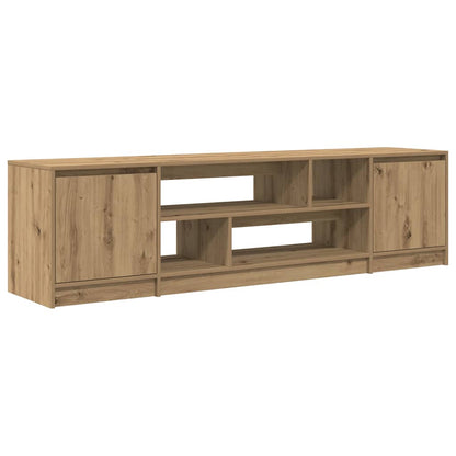TV Cabinet Artisan Oak 188.5x41x50 cm Engineered Wood