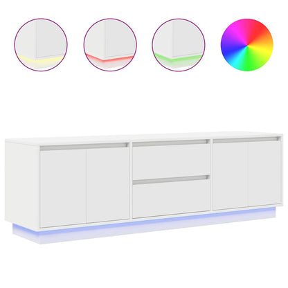 TV Cabinet | White | Engineered wood | Medium | TV Cabinet | Rectangular