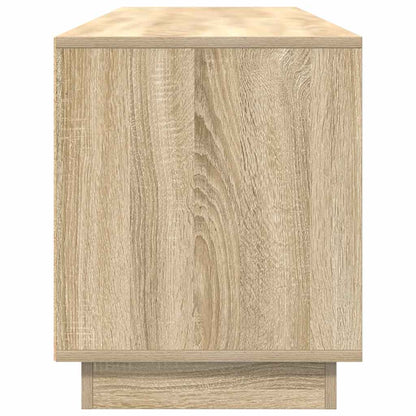TV Cabinet with LED Lights Sonoma Oak 193,5x41x50 cm
