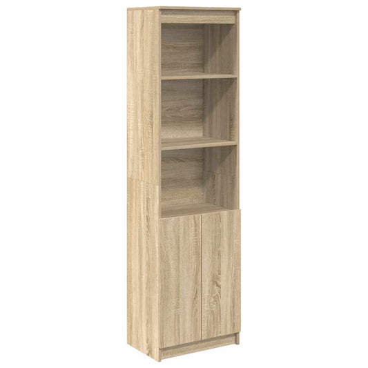 Highboard Sonoma Oak 50x35x180 cm Engineered Wood