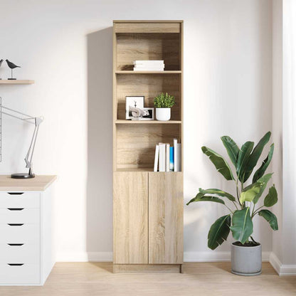 Highboard Sonoma Oak 50x35x180 cm Engineered Wood