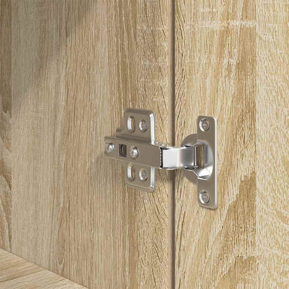 Highboard Sonoma Oak 50x35x180 cm Engineered Wood
