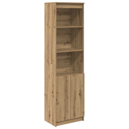 Highboard Artisan Oak 50x35x180 cm Engineered Wood