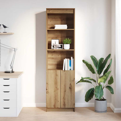 Highboard Artisan Oak 50x35x180 cm Engineered Wood