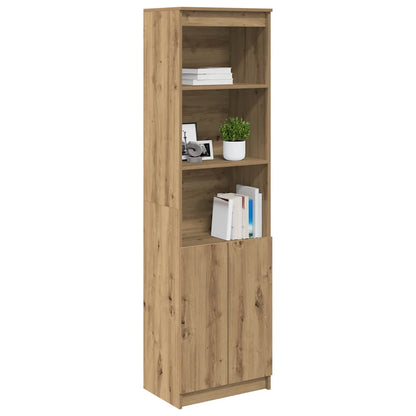 Highboard Artisan Oak 50x35x180 cm Engineered Wood