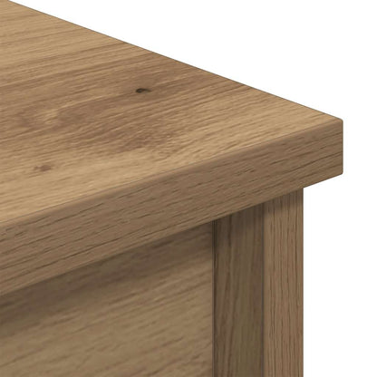 Highboard Artisan Oak 50x35x180 cm Engineered Wood