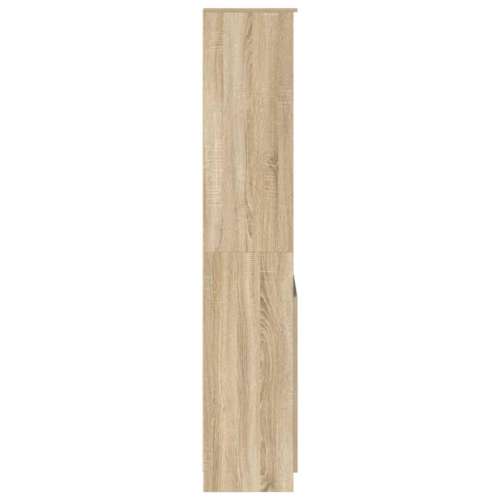 Highboard Sonoma Oak 70x35x180 cm Engineered Wood