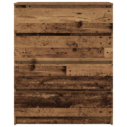Sideboard Old Wood 80x35x99 cm Engineered Wood