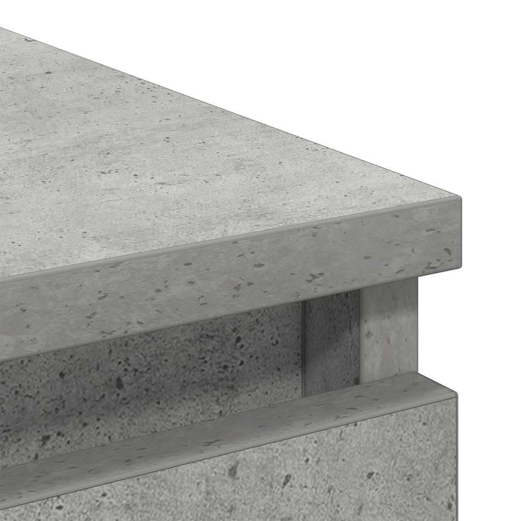 Sideboard Concrete Grey 100x35x99 cm Engineered Wood