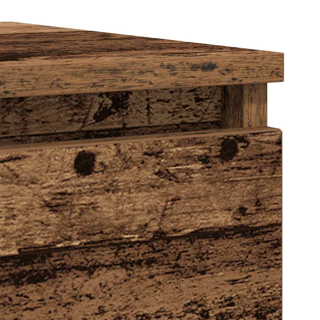Sideboard Old Wood 100x35x76 cm Engineered Wood