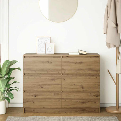 Sideboard Artisan Oak 100x35x76 cm Engineered Wood