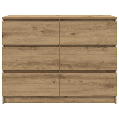 Sideboard Artisan Oak 100x35x76 cm Engineered Wood