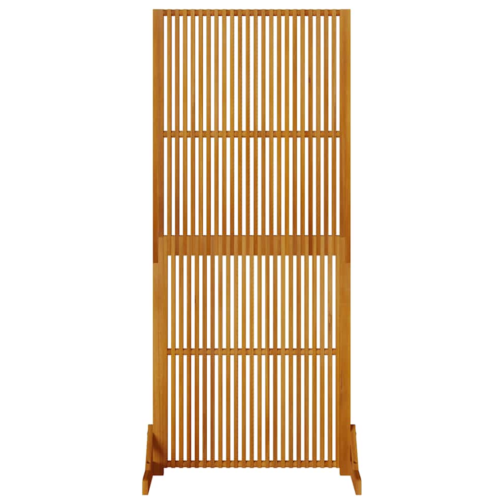 Privacy Screen Indoor/Outdoor 180.5 cm Solid Acacia Wood