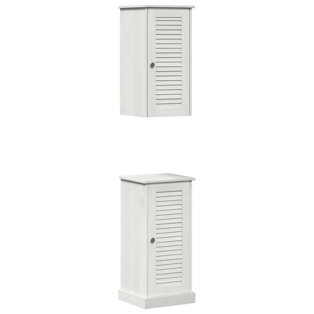 Bathroom Furniture Set VIGO 2 pcs White and Antique White