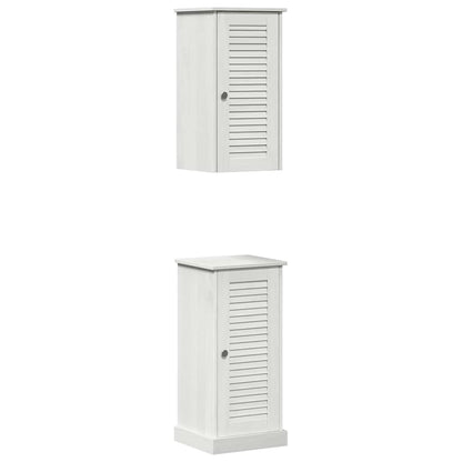 Bathroom Furniture Set VIGO 2 pcs White and Antique White