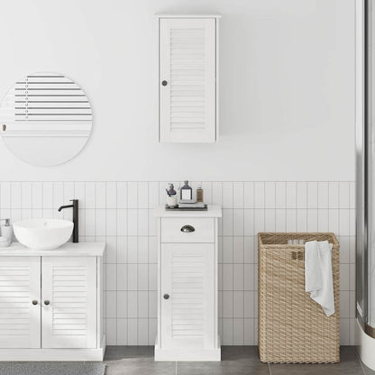 Bathroom Cabinet with Drawer VIGO 2 pcs White and Antique White