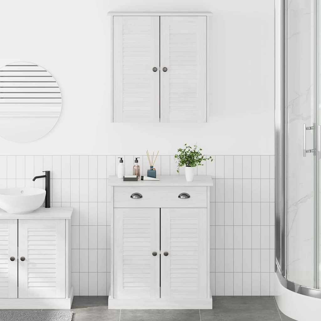 Bathroom Furniture Set VIGO 2 pcs White and Antique White