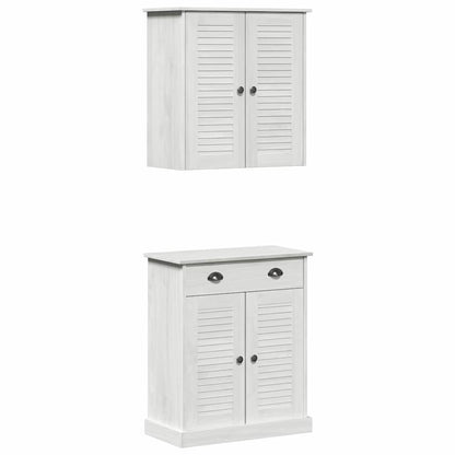 Bathroom Furniture Set VIGO 2 pcs White and Antique White