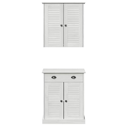 Bathroom Furniture Set VIGO 2 pcs White and Antique White