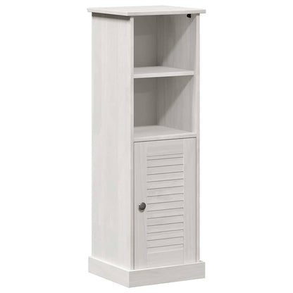 Bathroom Furniture Set 4 pcs Antique White Solid Pine Wood