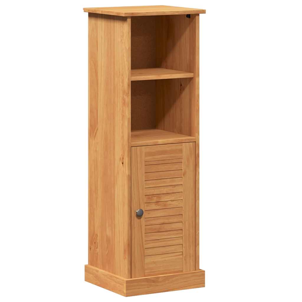 Bathroom Furniture Set VIGO 5 pcs Honey Brown Solid Pine Wood