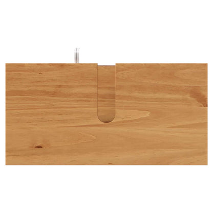 Bathroom Furniture Set VIGO 5 pcs Honey Brown Solid Pine Wood
