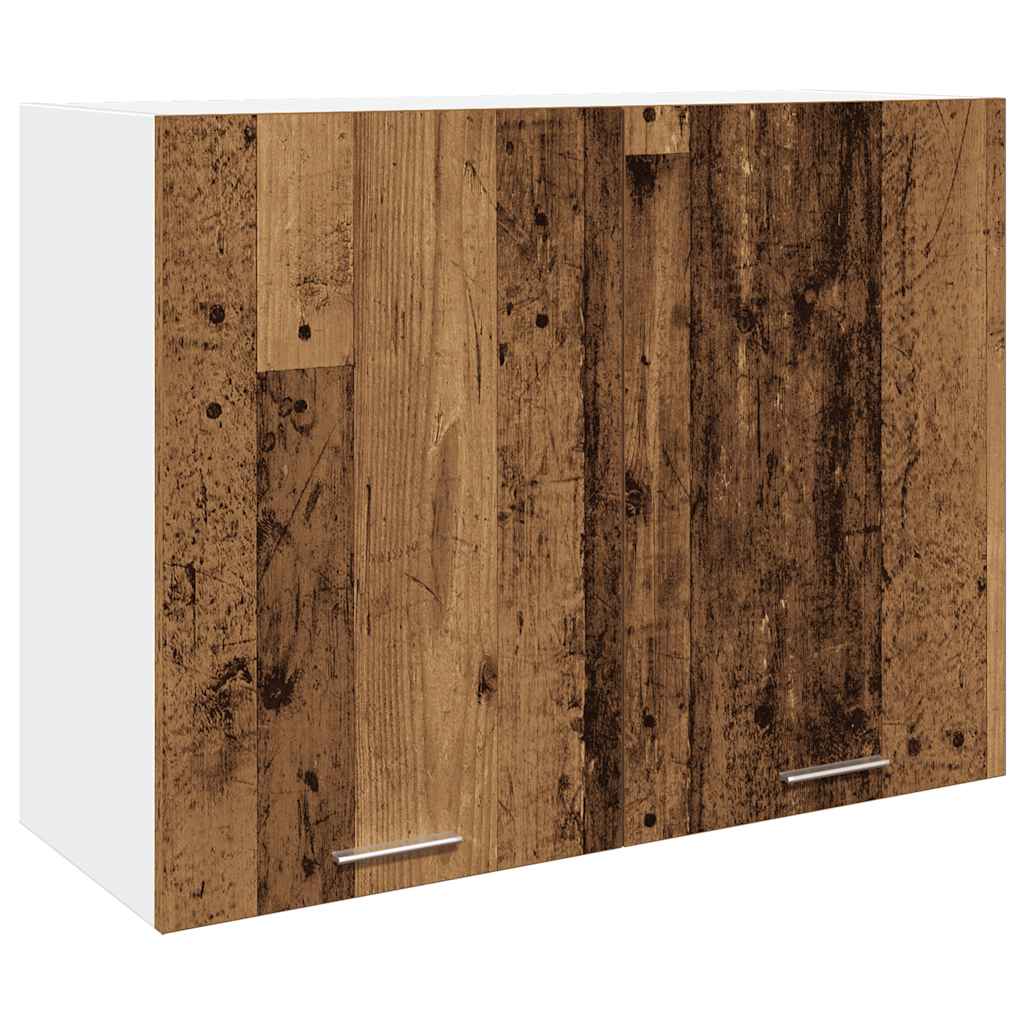 7 Piece Kitchen Cabinet Set Lyon Old Wood Engineered Wood