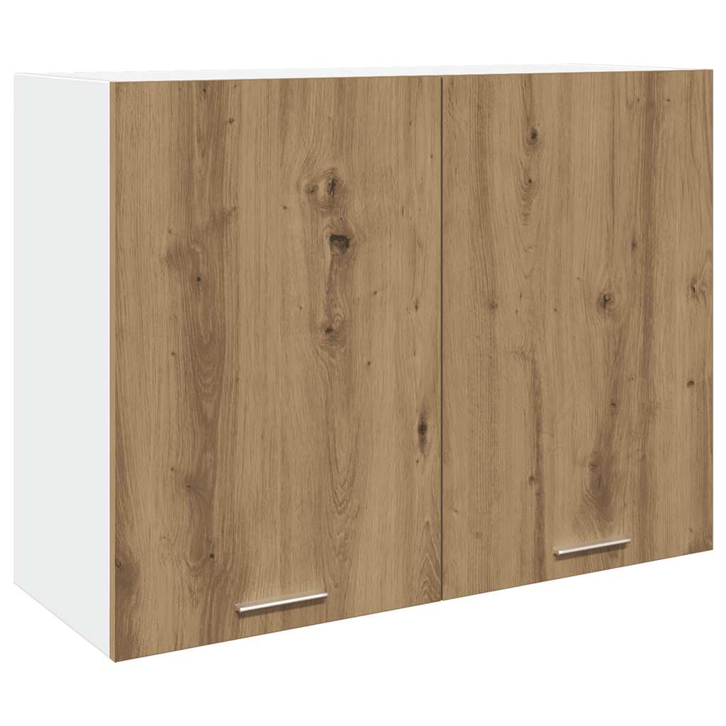 7 Piece Kitchen Cabinet Set Lyon Artisan Oak Engineered Wood