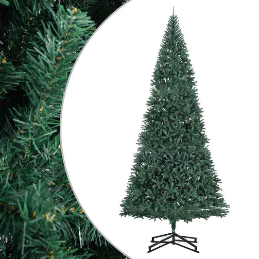 Artificial Christmas Tree Green PVC, Steel Extra large