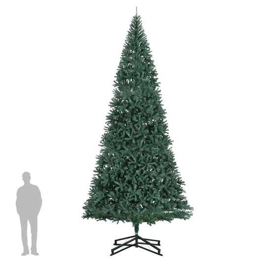 Artificial Christmas Tree Green PVC, Steel Extra large