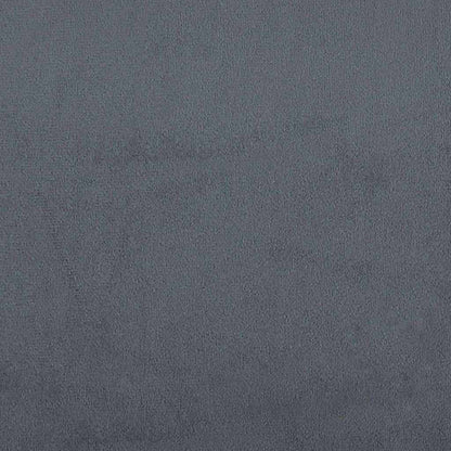 Floor Sofa Bed with Cushion Dark grey 74 x 77 x 81 cm Velvet