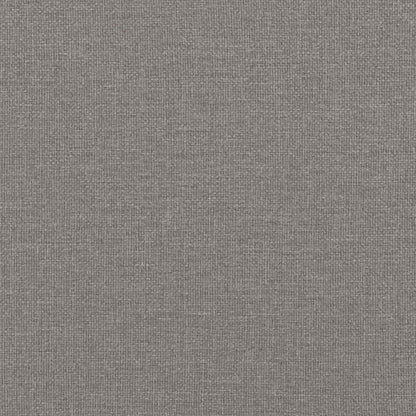 Floor Sofa Bed with Cushion Taupe 74 x 77 x 81 cm Fabric