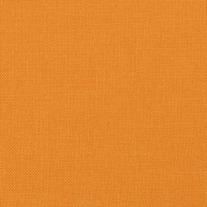 Floor Sofa Bed with Cushion Dark yellow 74 x 77 x 81 cm Fabric
