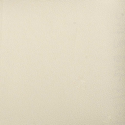 Floor Sofa Bed with Cushion Cream 74 x 77 x 81 cm Faux leather