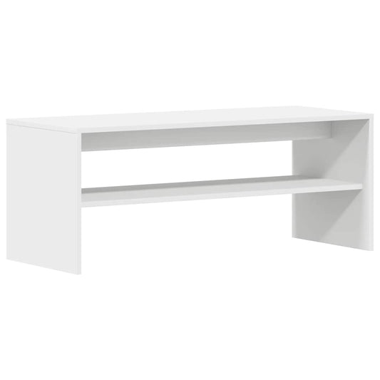 TV Cabinet | White | Engineered wood | 100 cm x 40 cm x 40 cm