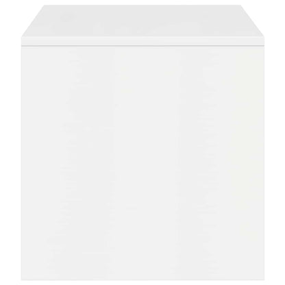 TV Cabinet High Gloss White 100x40x40 cm Engineered Wood