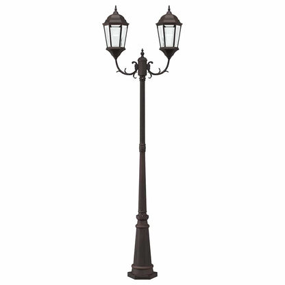 Garden Light Bronze 68 x 20 x 235 cm Aluminium and Glass