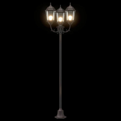 Garden Light Bronze 57 x 49 x 241 cm Aluminium and Glass