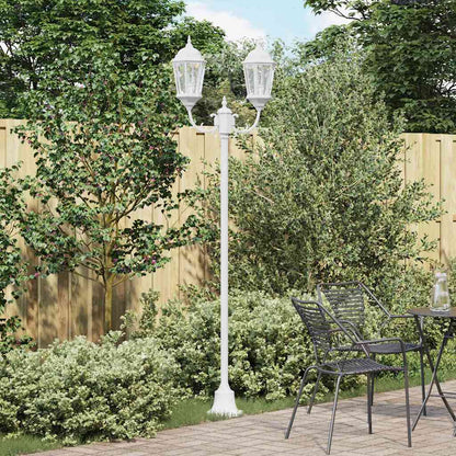 Garden Light White 68 x 20 x 235 cm Aluminium and Glass
