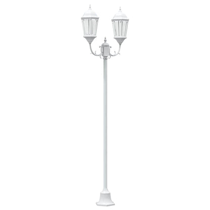 Garden Light White 68 x 20 x 235 cm Aluminium and Glass