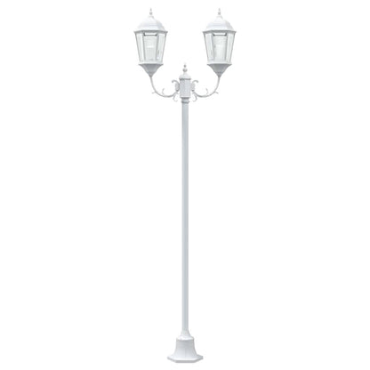 Garden Light White 68 x 20 x 235 cm Aluminium and Glass
