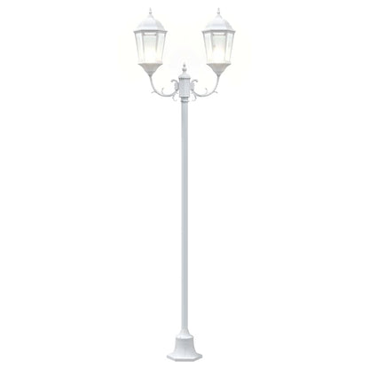 Garden Light White 68 x 20 x 235 cm Aluminium and Glass